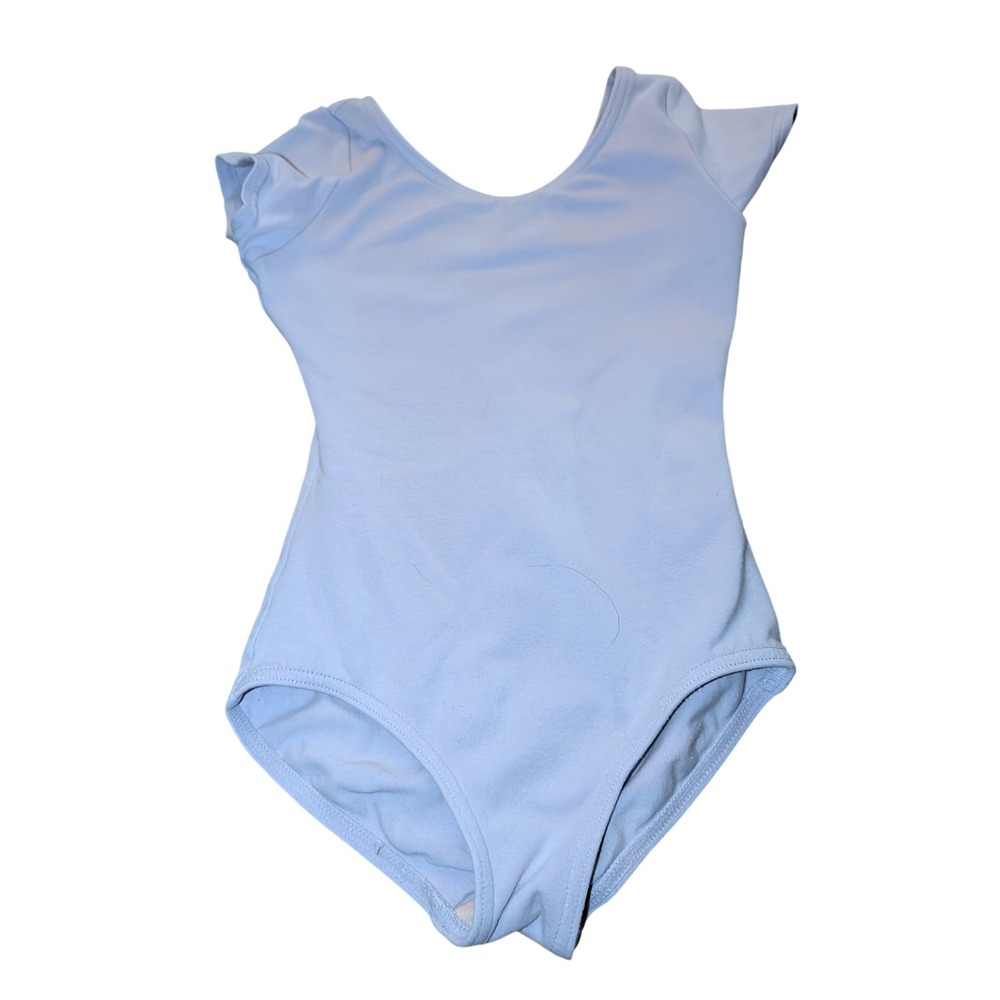 Capezio‎ Lavender Short Sleeve Dance Leotard Light Purple Size Intermediate I